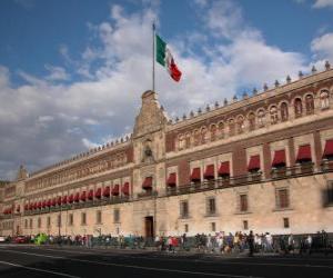 yapboz National Palace, Meksika